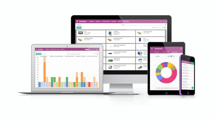 odoo erp system features